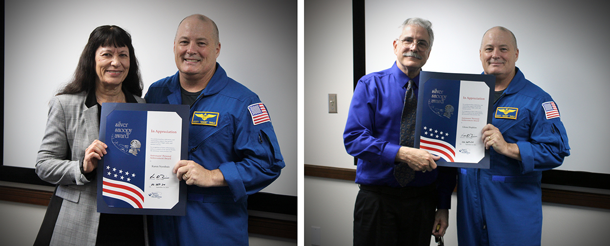 Silver Snoopy Awardees Committed to Service on Earth and in Outer Space